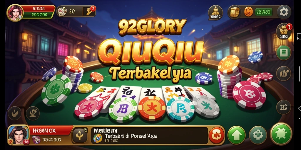 Tampilan gameplay QiuQiu yang seru dan interaktif.