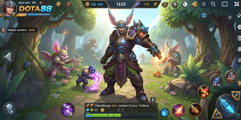 Gameplay DOTA88 menampilkan dunia terbuka yang menakjubkan untuk dieksplorasi.