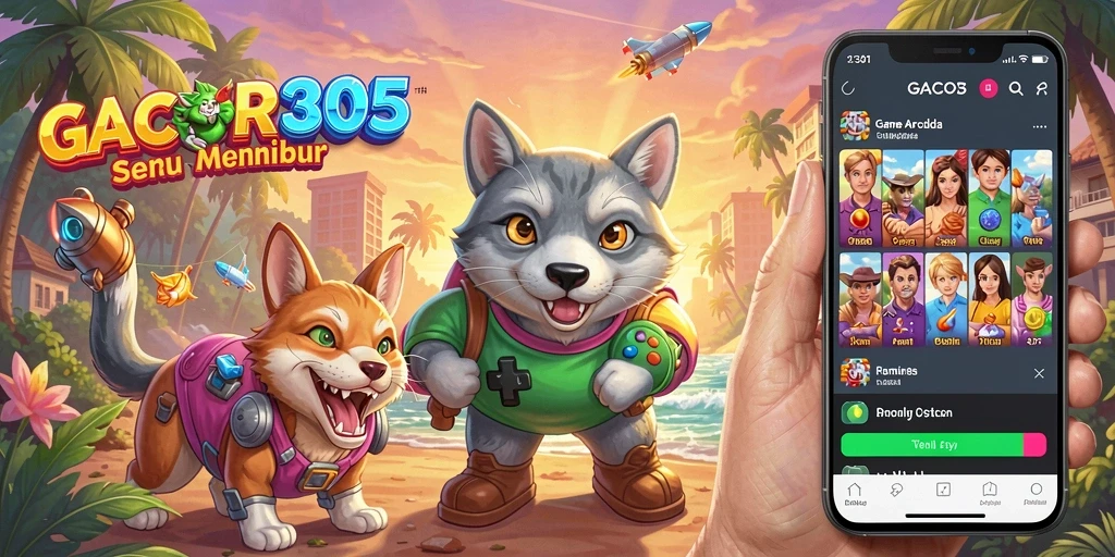 Screenshot gameplay GACOR305 menampilkan aksi seru dan grafis menawan.