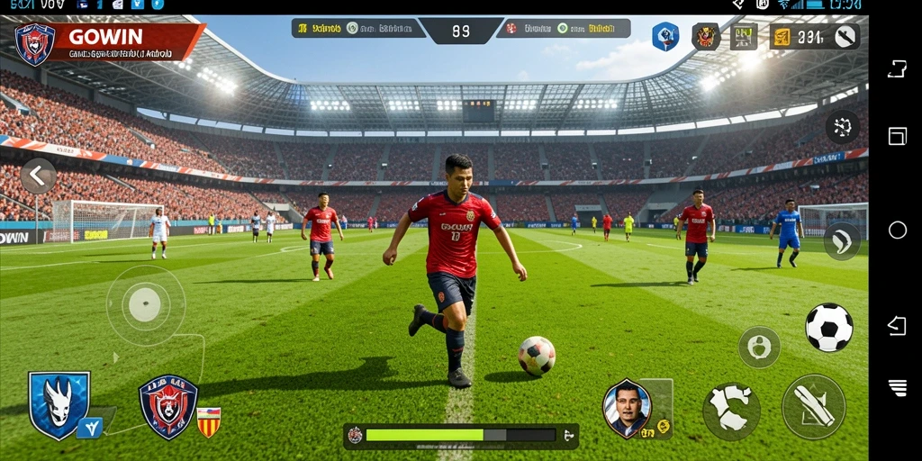 Gameplay GOWIN yang seru dan kompetitif.