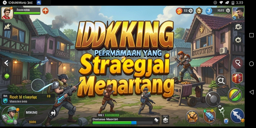 Tampilan gameplay menarik IDRKING dengan strategi SLG.