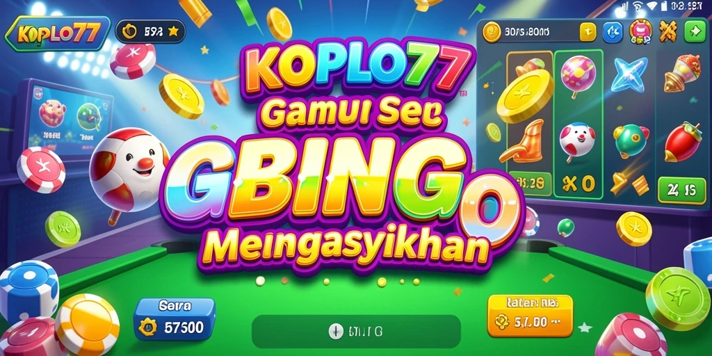 Screenshot gameplay KOPLO77 menampilkan momen seru permainan Bingo.