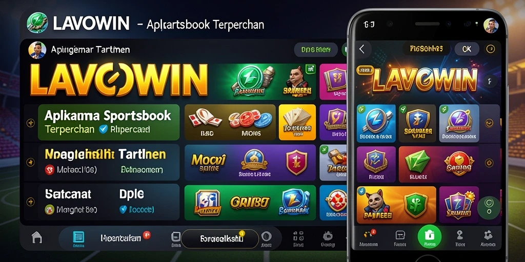 Tampilan gameplay LAVOWIN yang menarik dalam taruhan Sportsbook.