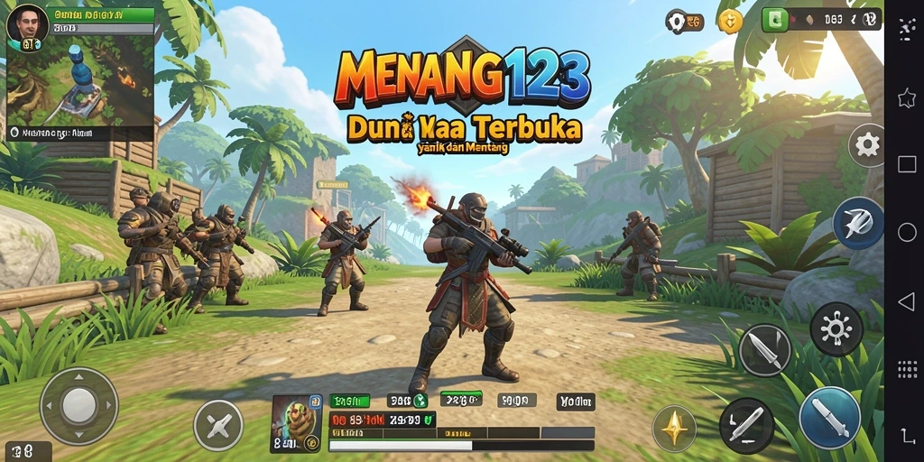 Screenshot MENANG123 menampilkan gameplay Open World yang menakjubkan.