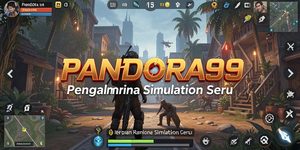 Tampilan gameplay seru dan interaktif di PANDORA99.