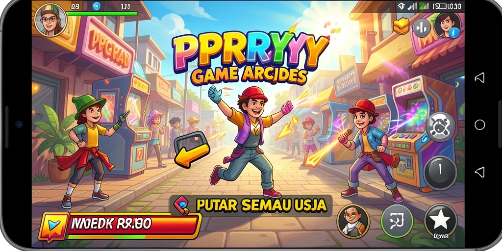 Tampilan screenshot <strong>PPRRYY</strong> yang menampilkan gameplay Arcade yang seru.