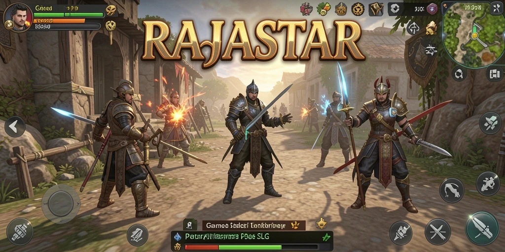 Gameplay seru RAJASTAR dengan strategi mendalam dan interaksi pemain.