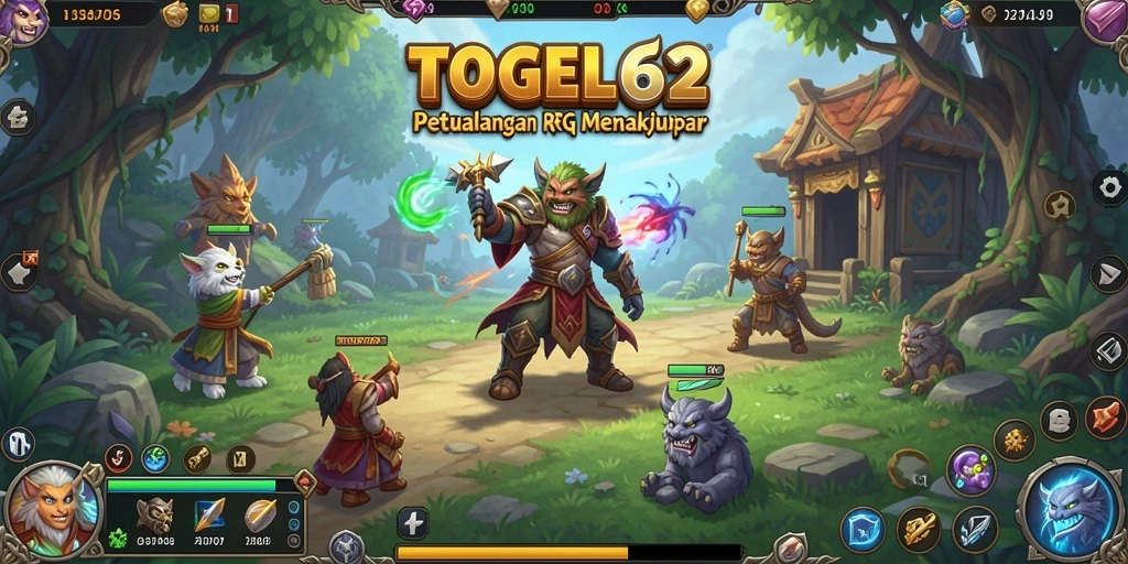 Gameplay TOGEL62 menampilkan petualangan RPG yang seru dan menantang.
